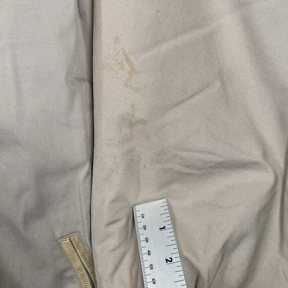 Vintage Foxland Barn Coat Plaid Wool Lined Jacket Corduroy Trim Women’s 16 - Picture 12 of 15